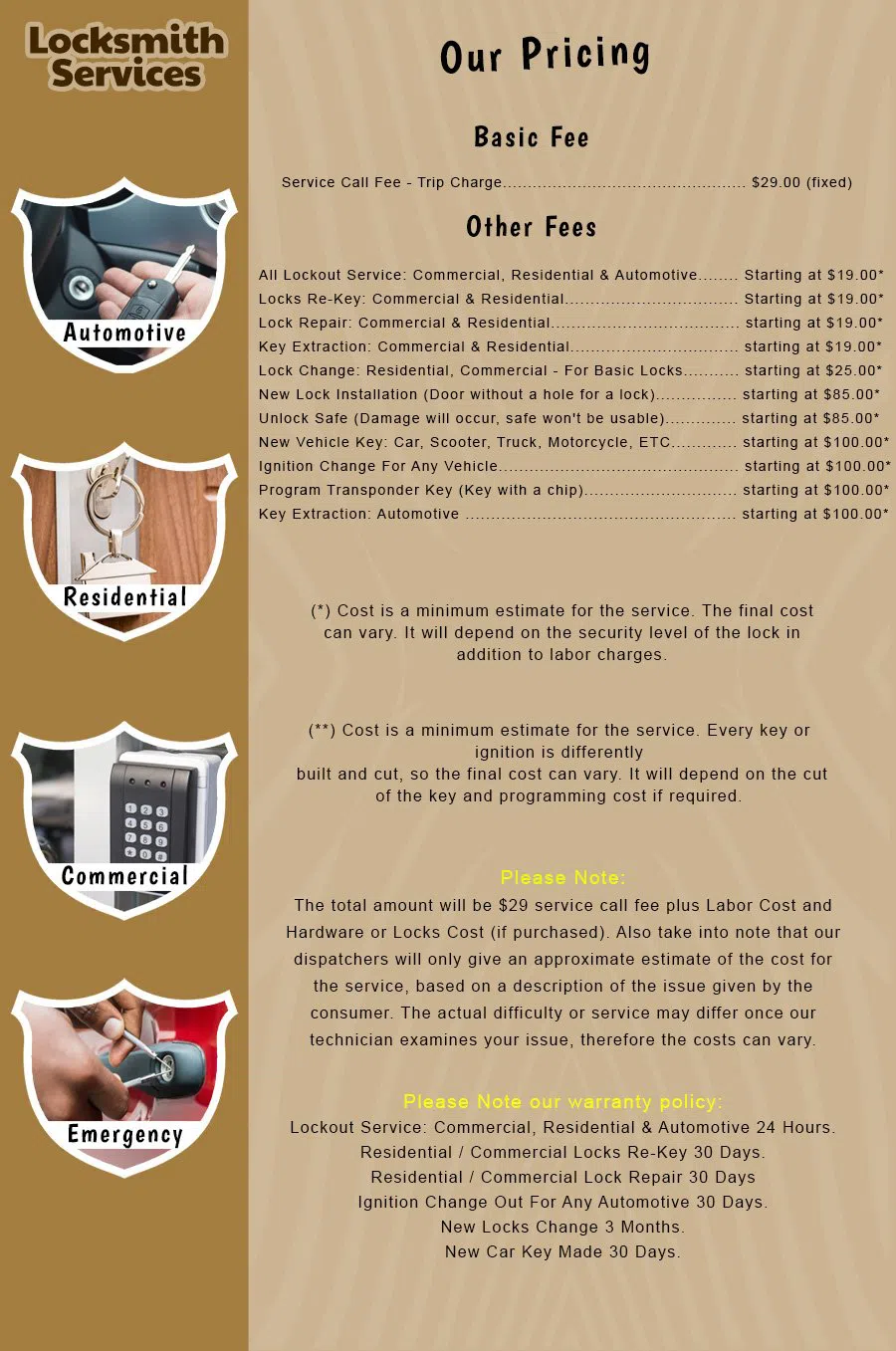 Tierra Verde FL Lock Key Store Tierra Verde, FL 727-230-9377